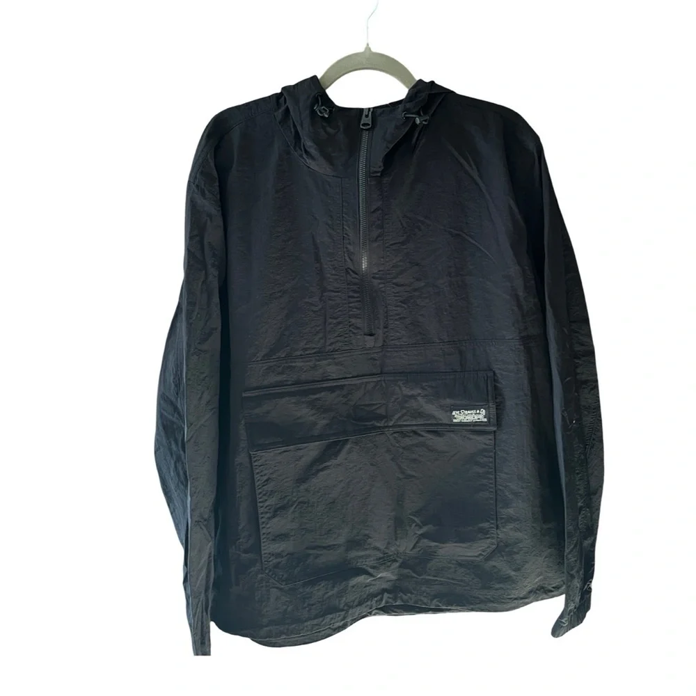 Levi’s Hooded Windbreaker XL NWOT | Lightweight Taslan Nylon - Picture 2 of 16
